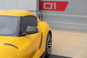 Toyota GR Supra Hood Vent Covers - Dinan - A90/A91 - Carbon Fiber - `20-`26 Toyota GR Supra Hood Vent Covers - Dinan - A90/A91 - Carbon Fiber - `20-`26