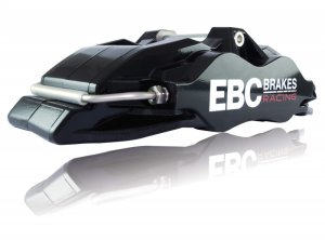 Audi S1 Brake Caliper (1) - Front Right - EBC - Apollo-4 - Black - `14-`27