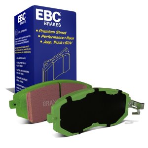 Scion FR-S Brake Pads - Front - EBC - Greenstuff 2000 Series Sport - `12-`27