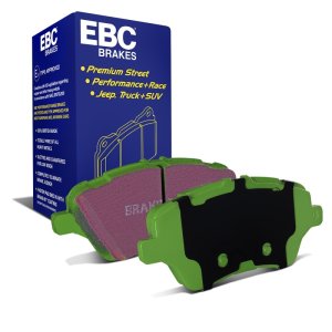 Ford Fiesta Brake Pads - Front - EBC - Greenstuff 2000 Series Sport - `13-`27 Ford Fiesta Brake Pads - Front - EBC - Greenstuff 2000 Series Sport - `13-`27