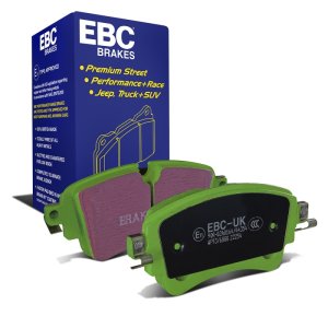 Audi A4 Allroad Quattro Brake Pads - Rear - EBC - Greenstuff 2000 Series Sport - `18-`27