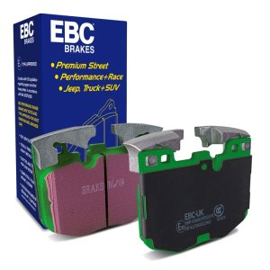 BMW 5 Series Brake Pads - Front - EBC - Greenstuff 2000 Series Sport - `17-`27