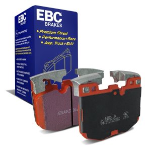 BMW 530 Brake Pads - Front - EBC - Redstuff Ceramic Low Dust - Red - `17-`27