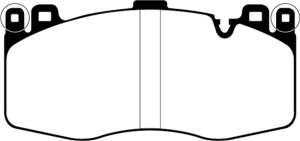 BMW X5M Brake Pads - Front - EBC - Redstuff Ceramic Low Dust - `15-`19 BMW X5M Brake Pads - Front - EBC - Redstuff Ceramic Low Dust - `15-`19