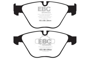 BMW X1 Brake Pads - Front - EBC - Yellowstuff - `13-`27