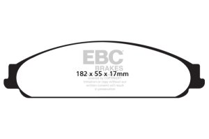 Ford Five Hundred Brake Pads - Front - EBC - Yellowstuff - `04-`07 Ford Five Hundred Brake Pads - Front - EBC - Yellowstuff - `04-`07