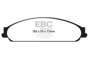 Ford Five Hundred Brake Pads - Front - EBC - Yellowstuff - `04-`07 Ford Five Hundred Brake Pads - Front - EBC - Yellowstuff - `04-`07
