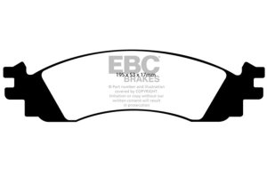 Ford Explorer Brake Pads - Front - EBC - Yellowstuff - `06-`10 Ford Explorer Brake Pads - Front - EBC - Yellowstuff - `06-`10