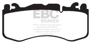 Aston Martin Vantage Brake Pads - Front - EBC - Yellowstuff - `12-`27