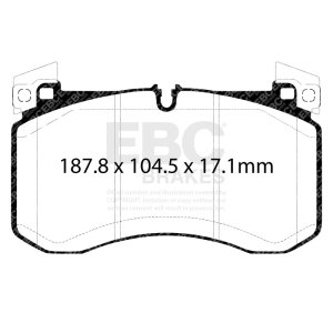 Mercedes-Benz G63 AMG Brake Pads - Front - EBC - Yellowstuff - `18-`27