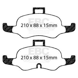 Audi TTS Quattro Brake Pads - Front - EBC - Yellowstuff - `19-`27
