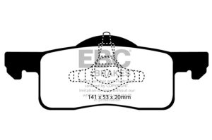 Ford Expedition Brake Pads - Rear - EBC - Extra Duty - `02-`06 Ford Expedition Brake Pads - Rear - EBC - Extra Duty - `02-`06