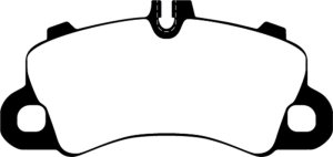 Porsche Cayenne Brake Pads - Front - EBC - Orangestuff 9000 Series Race - `18-`27