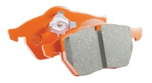 Porsche Cayenne Brake Pads - Front - EBC - Orangestuff 9000 Series Race - `18-`27