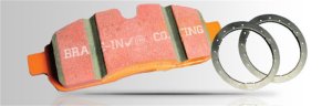 Nissan NV 1500 Brake Pads - Rear - EBC - Extra Duty - `12-`27
