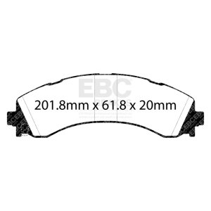 Ram 3500 Brake Pads - Rear - EBC - Extra Duty - `19-`27