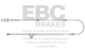 BMW X5 Brake Wear Lead Sensor Kit - Front - EBC - For FMSI Pad No. D1294 - `10-`14 BMW X5 Brake Wear Lead Sensor Kit - Front - EBC - For FMSI Pad No. D1294 - `10-`14