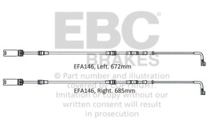 BMW M3 Brake Wear Sensor - Front - EBC - `08-`10 BMW M3 Brake Wear Sensor - Front - EBC - `08-`10