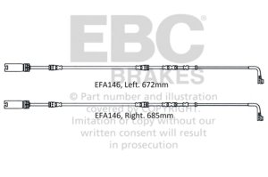 BMW M3 Brake Wear Sensor - Front - EBC - `08-`10 BMW M3 Brake Wear Sensor - Front - EBC - `08-`10
