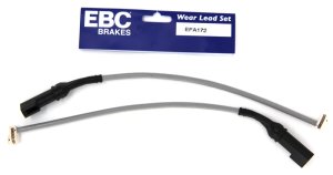 Ford Transit 150 SRW Brake Wear Lead Sensor Kit - Front - EBC - For FMSI Pad No. D1774, Vented, 5 Bolt Holes, 308mm Dia., 56mm Height, 33mm Thick - `15-`27