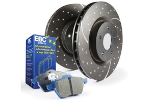 TOYOTA GR86 Brake Kit - Front - EBC - GD Rotors + Bluestuff Pads - `18-`27