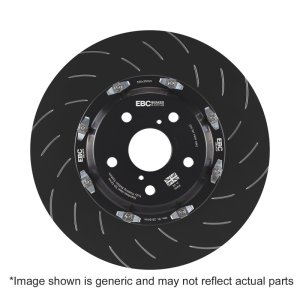 Aston Martin DB9 Brake Rotor (1) - Front - EBC - 2-Piece SG Racing - `03-`12