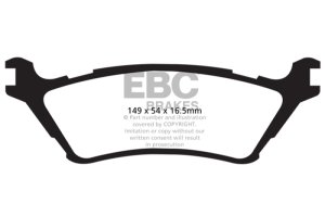Ford F150 Brake Pads - Rear - EBC - Ultimax2 - `15-`27