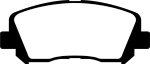 Chrysler 200 Brake Pads - Front - EBC - Ultimax2 - `15-`27