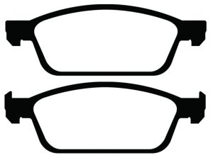Ford Escape Brake Pads - Front - EBC - Ultimax2 - `13-`27