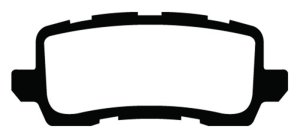 Acura RLX Brake Pad Set - Rear - EBC - Ultimax2 - `13-`27