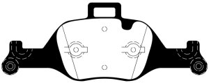 BMW 5 Series Brake Pads - Front - EBC - Ultimax - `17-`27