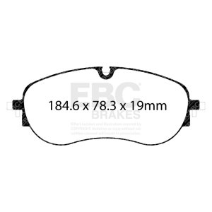 Audi Q4 e-tron Brake Pads - Front - EBC - Ultimax - Black - `21-`27