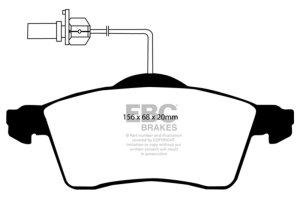 Volkswagen Eurovan Brake Pads - Front - EBC - Ultimax2 - 2000