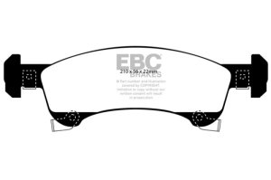 Ford Expedition Brake Pads - Front - EBC - Ultimax2 - `02-`06 Ford Expedition Brake Pads - Front - EBC - Ultimax2 - `02-`06