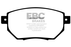 Infiniti FX35 Brake Pads - Front - EBC - Ultimax2 - `03-`05