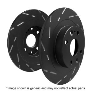 Mitsubishi Outlander Sport Brake Rotor (2) - Rear - EBC - USR Series Sport Slotted - `13-`27