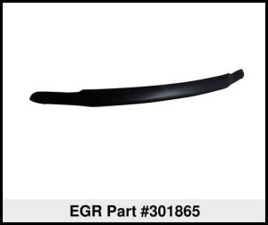Chevrolet Suburban Hood Guard - EGR - Superguard - Matte Black - `15-`20