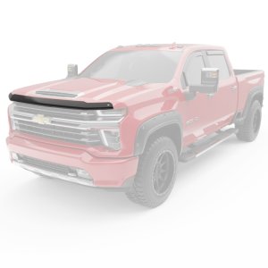 Chevrolet Silverado 3500HD Hood Shield - EGR - Superguard - Dark Smoke - `20-`25