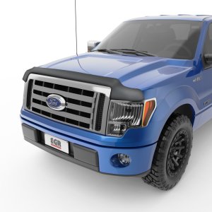 Ford Explorer Hood Guard - EGR - Superguard - Matte Black - `16-`19