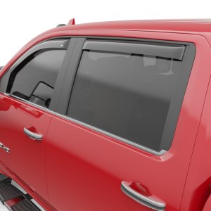 Chevrolet 3500 HD Window Visors - Front + Rear - EGR - In-Channel - Dark Smoke - `19-`25
