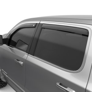 Dodge Ram 1500 Wind Deflectors - EGR - In-Channel - Matte Black - `19-`24