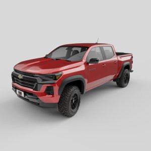 Chevrolet Colorado Fender Flares - EGR - Rugged Series Premium - `23-`25