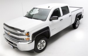 Chevrolet Silverado 1500 Fender Flares - Front + Rear - EGR - Rugged Look - Black - `14-`19