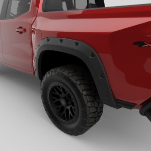 Chevrolet Silverado Fender Flares - EGR - Bolt-On Blackout Series - Black - `23-`25