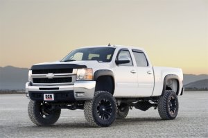 Chevrolet Silverado Fender Flares - Front + Rear - EGR - Bolt-On Look - Matte Black - `07-`13