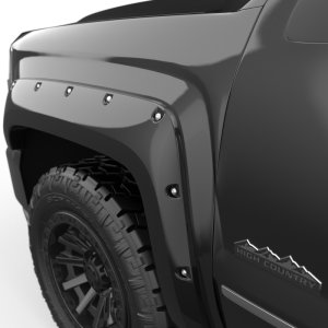 Chevrolet Silverado 2500HD Fender Flares - EGR - Color Match - Black - `15-`19