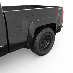 Chevrolet Silverado 2500HD Fender Flares - EGR - Color Match - Black - `15-`19