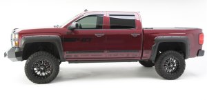 Chevrolet Silverado 1500 Fender Flares - Front + Rear - EGR - Bolt-On Style - Matte Black - `14-`18