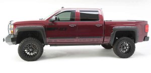 Chevrolet Silverado 1500 Fender Flares - Front + Rear - EGR - Bolt-On Style - Matte Black - `14-`18