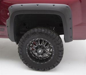 Chevrolet Silverado 1500 Fender Flares - Front + Rear - EGR - Bolt-On Style - Matte Black - `14-`18
